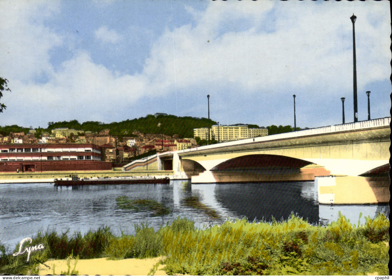 CPSM Suresnes Le Pont De Suresnes L'Hopital Foch