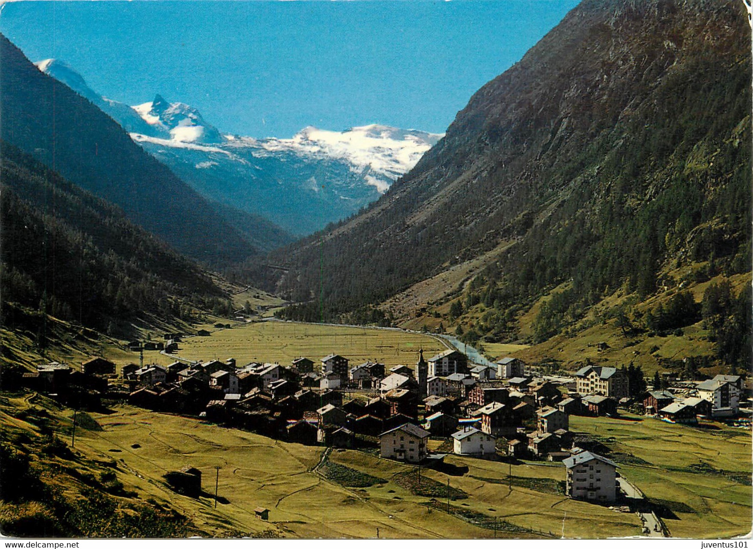 CPSM Täsch-Breithorn und Theodulpass-Beau timbre   L827