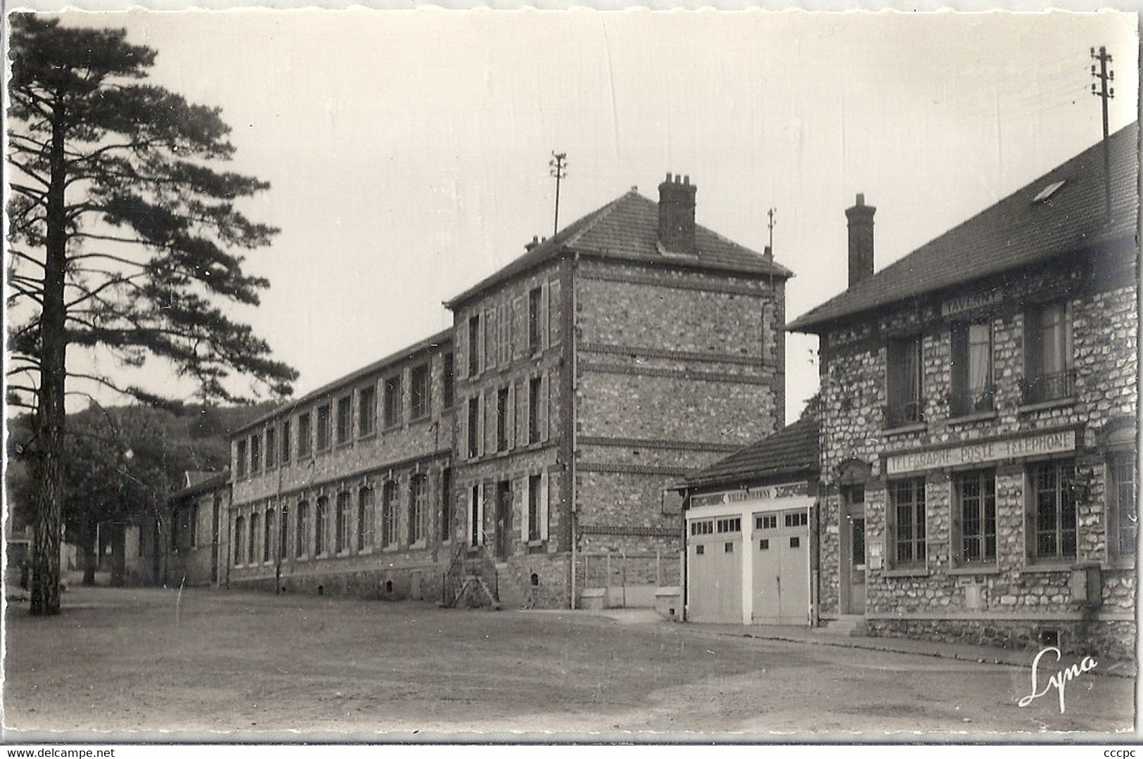 CPSM Taverny La Poste et les Ecoles