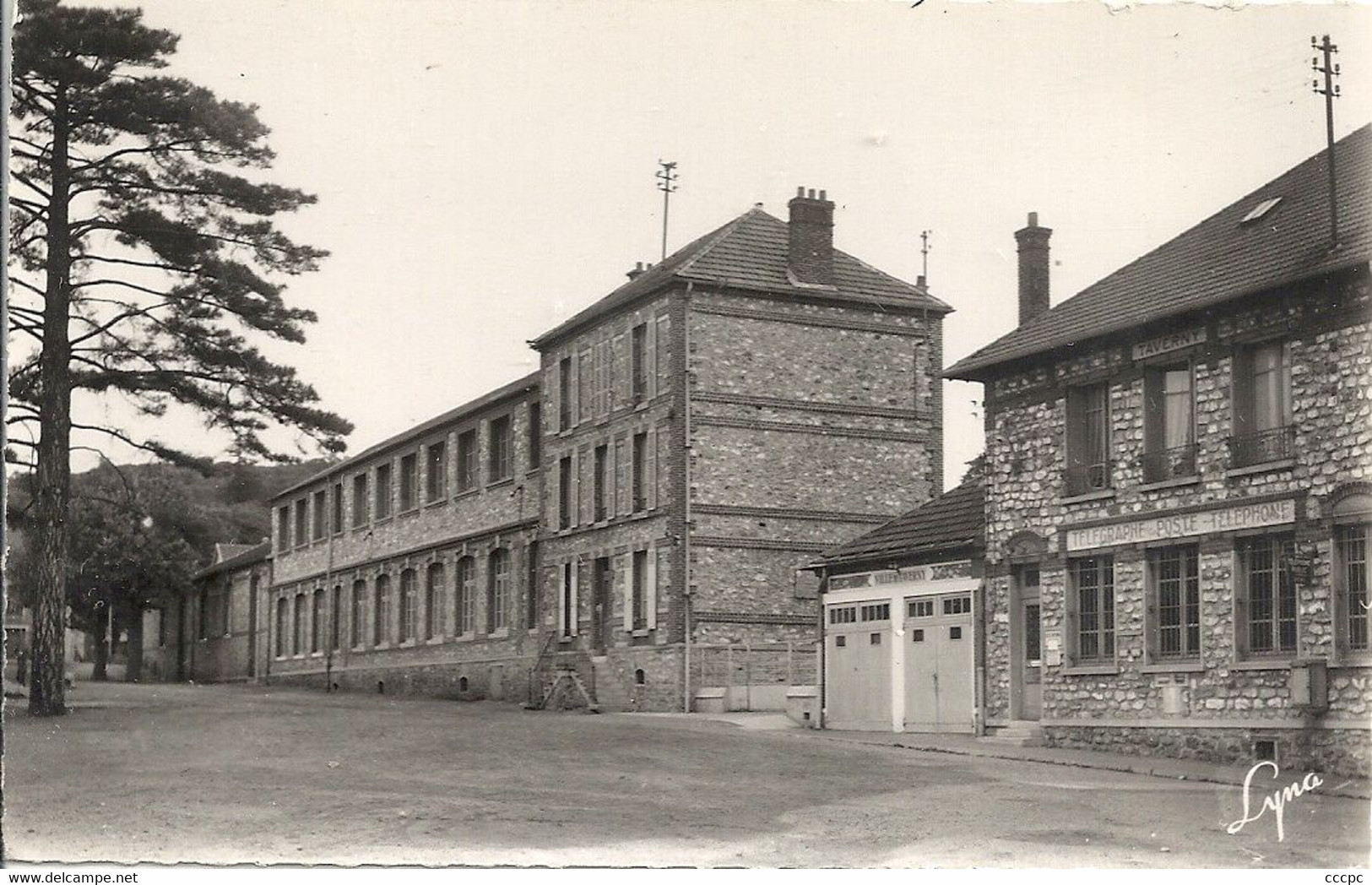 CPSM Taverny La Poste et les Ecoles