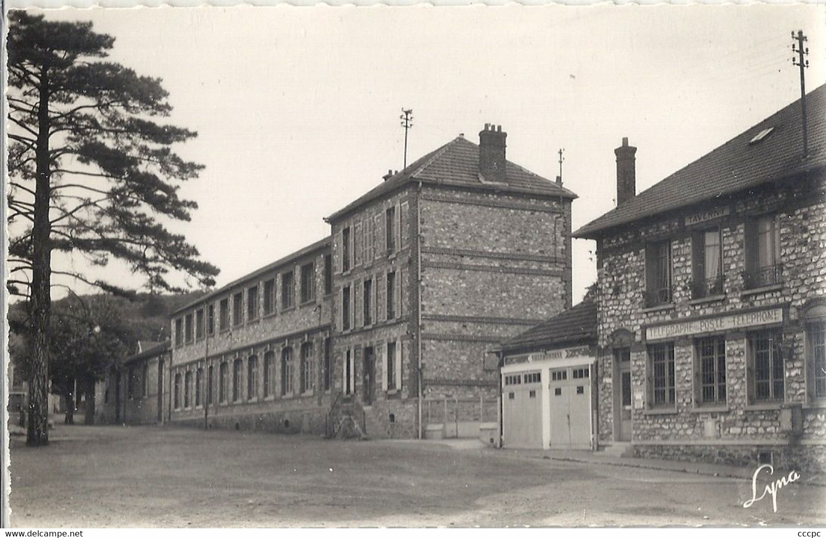 CPSM Taverny La Poste et les Ecoles