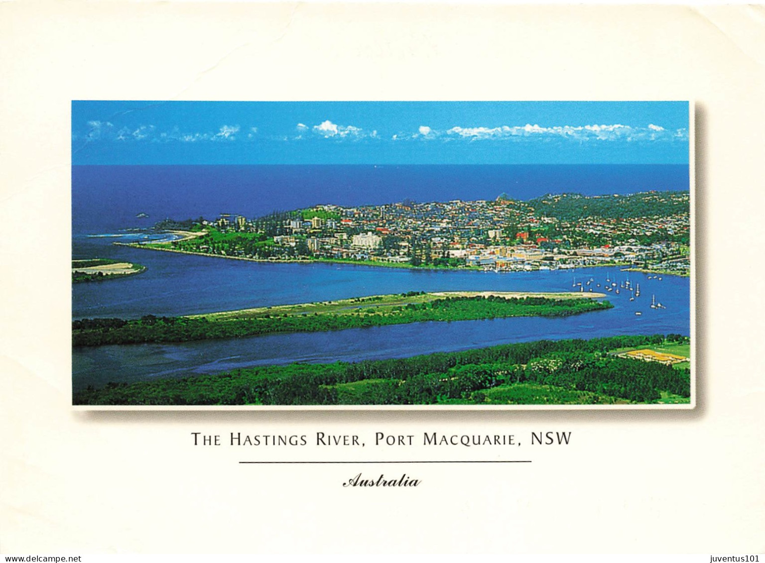 CPSM The Hastings river,Port Macquarie-Beau Timbre    L2536