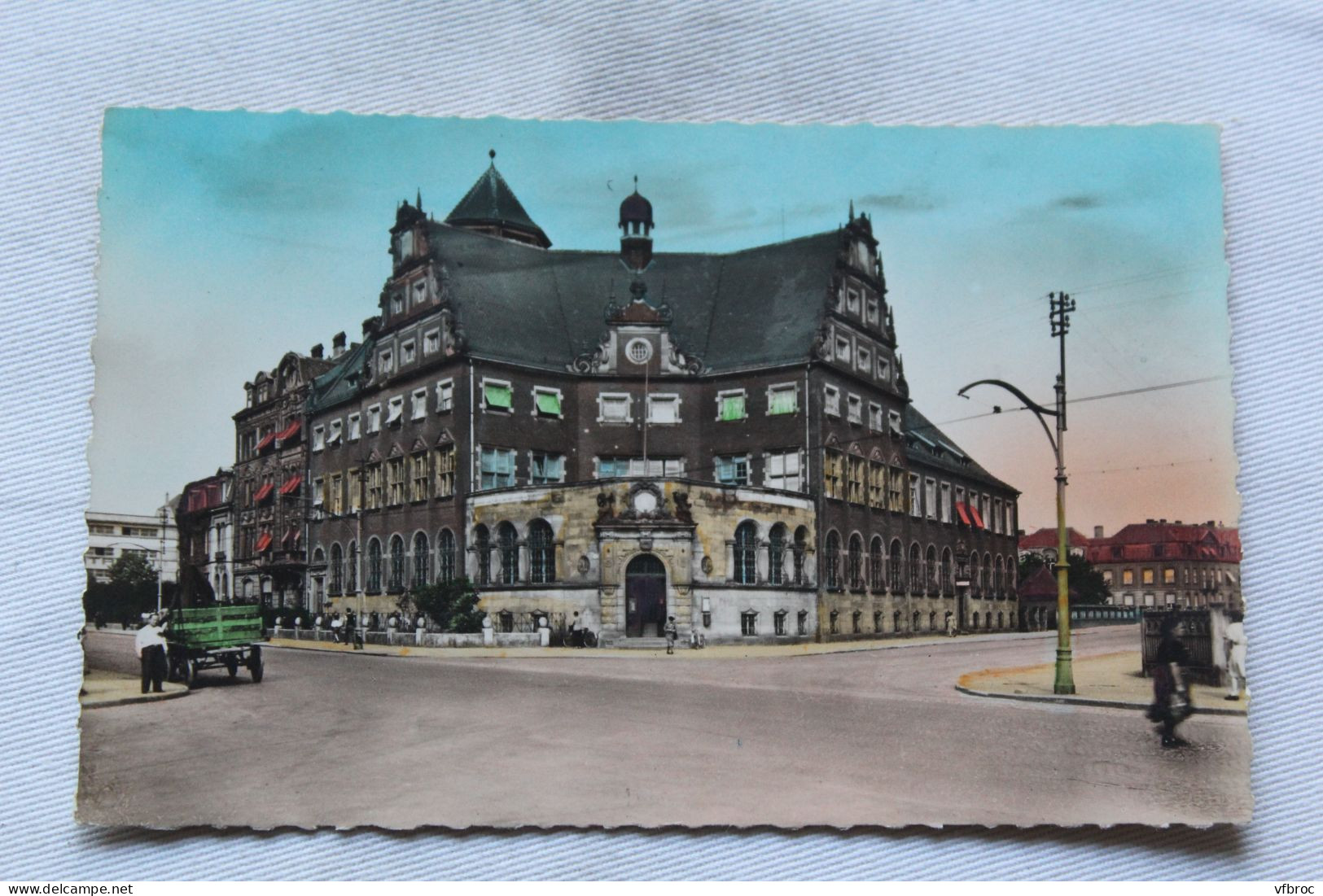 Cpsm, Thionville, la poste, Moselle 57