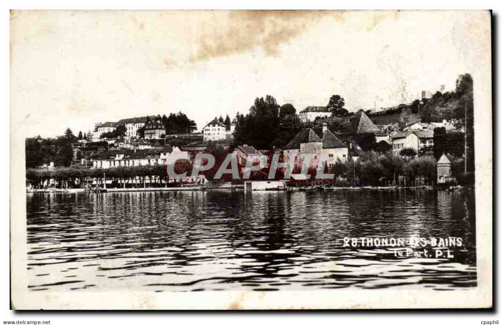 CPSM Thonon les Bains