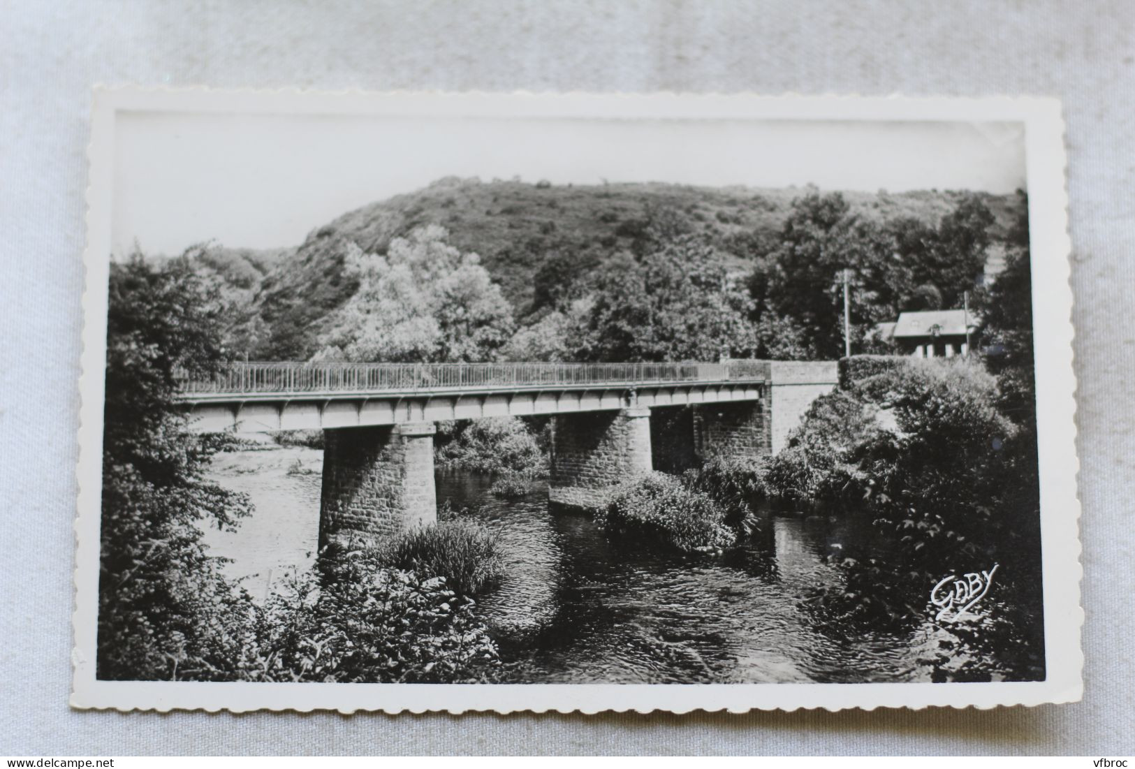 Cpsm, Thury Harcourt, le pont du Hom, Calvados 14