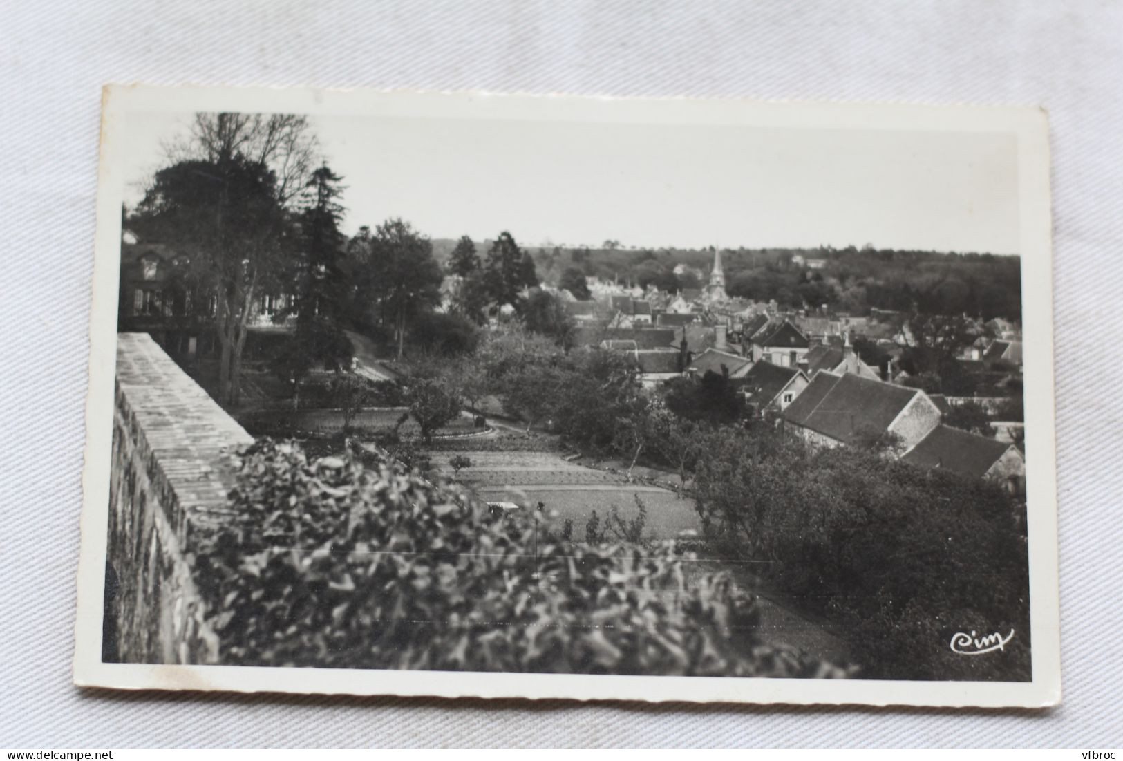 Cpsm, Tillières sur Avre, vue panoramique, Eure 27