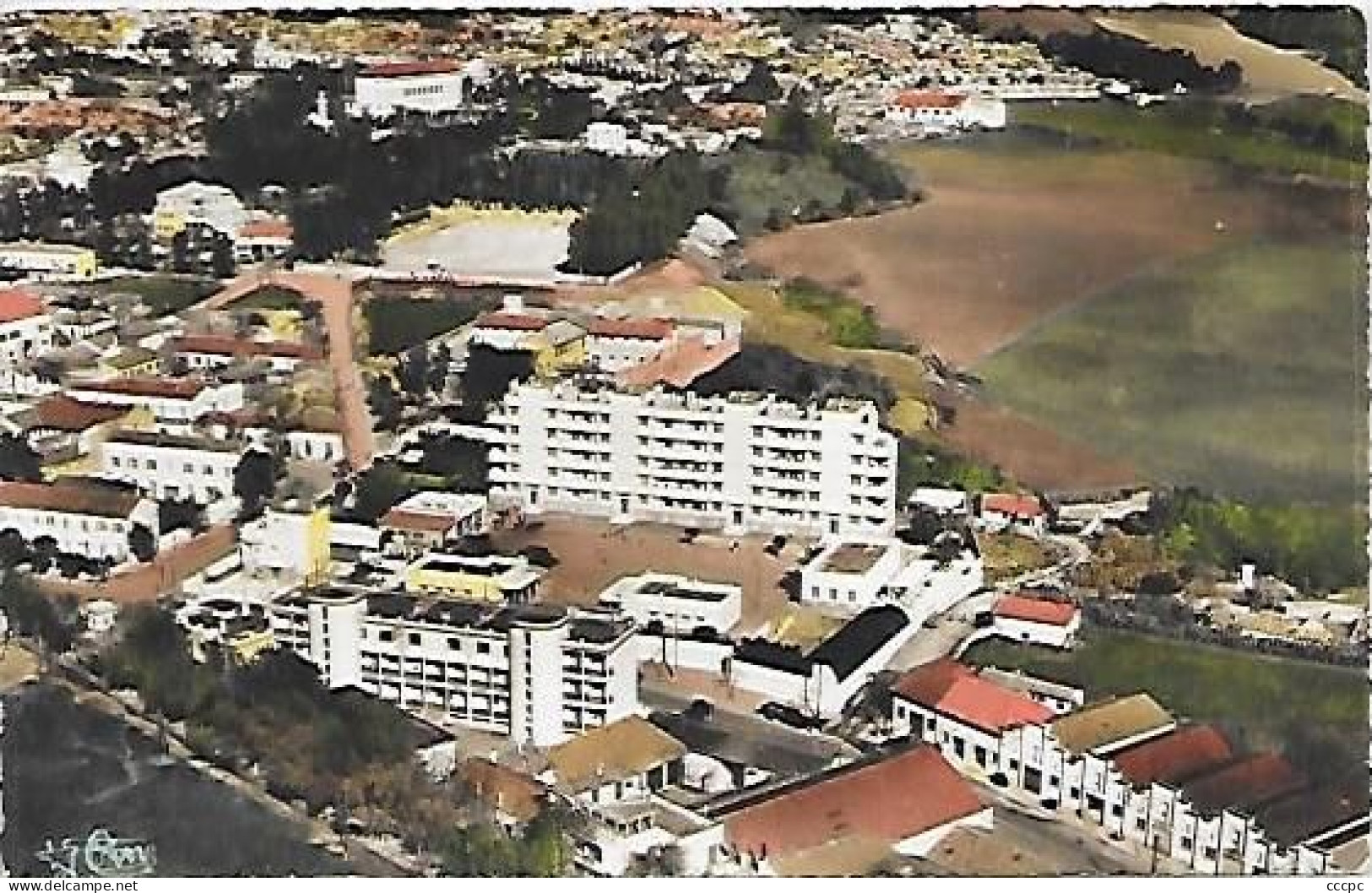 CPSM Tizi Ouzou vue panoramique aérienne