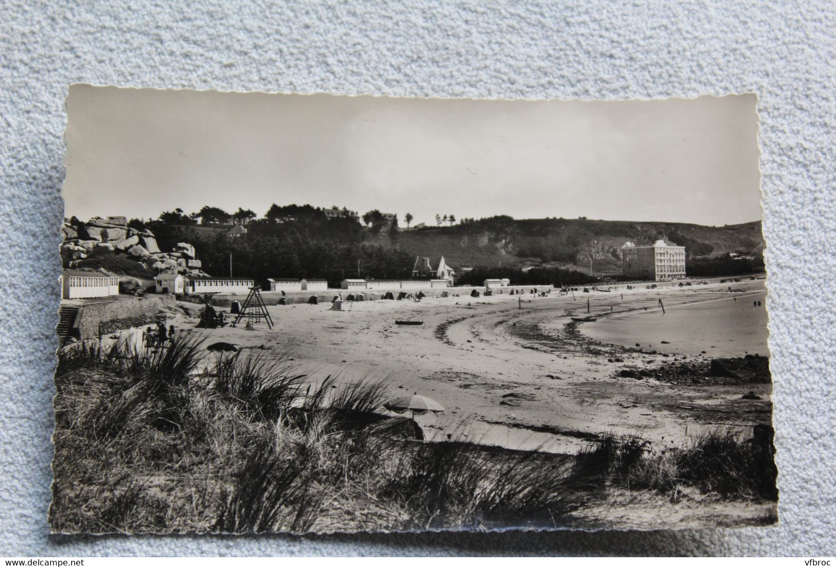Cpsm, Trébeurden, la grande plage de Tresmeur, Cotes d'Armor 22