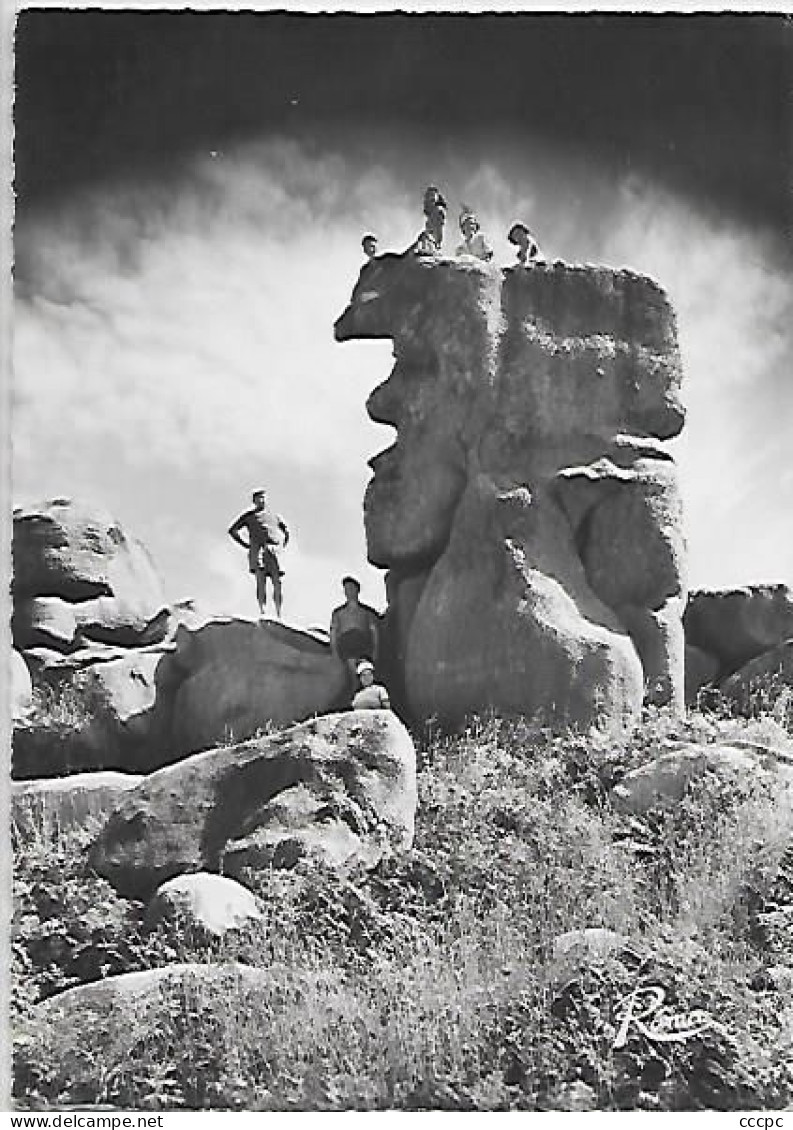 CPSM Trébeurden Le Père Trébeurden (Rochers)