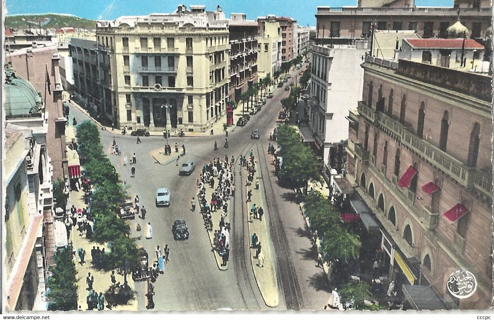CPSM Tunis Rue de Rome