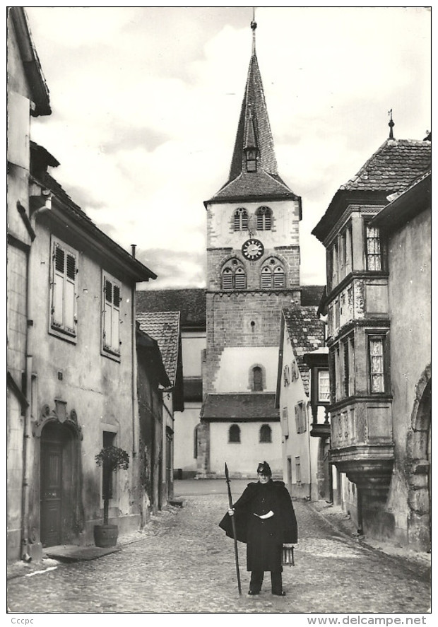 CPSM Turckheim - le veilleur de nuit