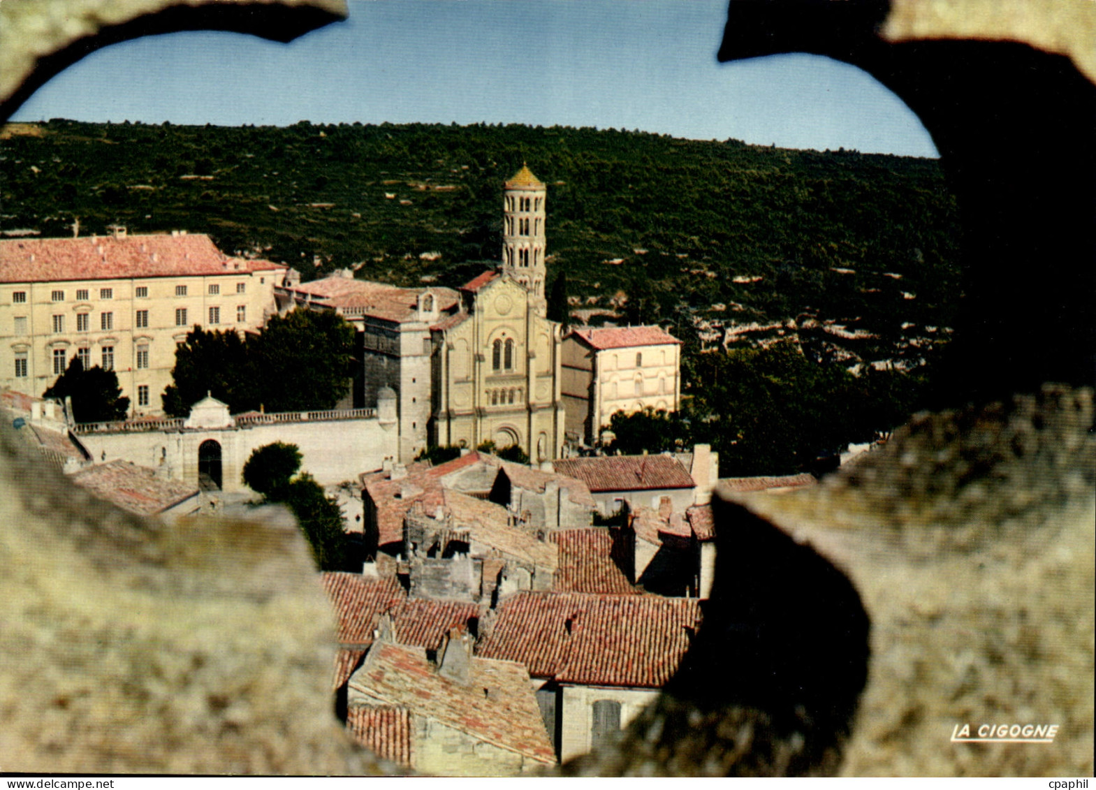 CPSM Uzes La Tour Fenestrelle Et I'Evéché