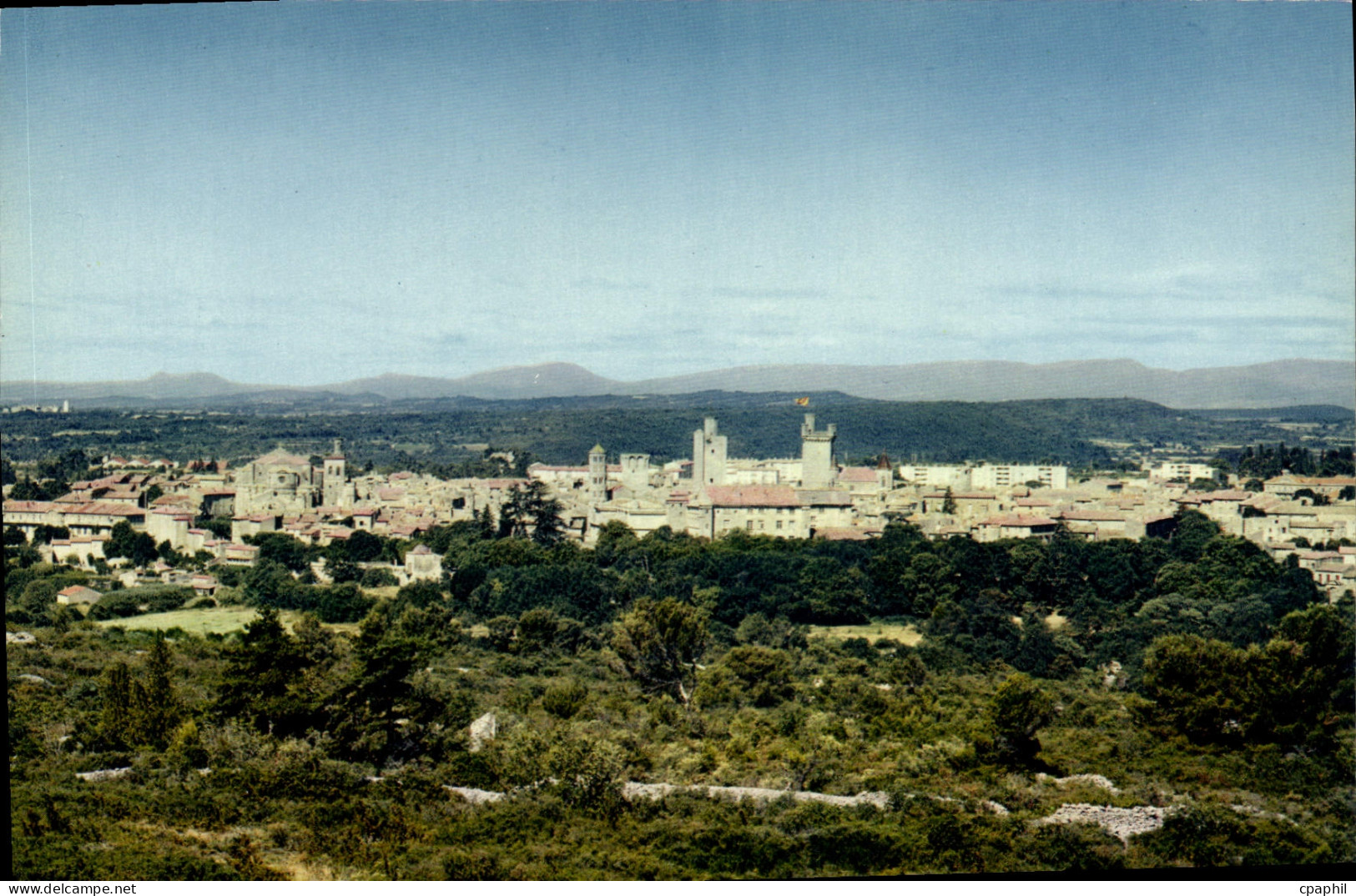 CPSM Uzes Vue Generale