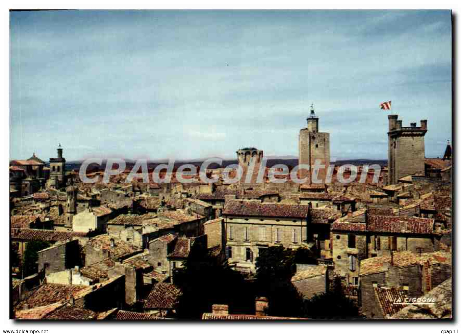 CPSM Uzes Vue Generale