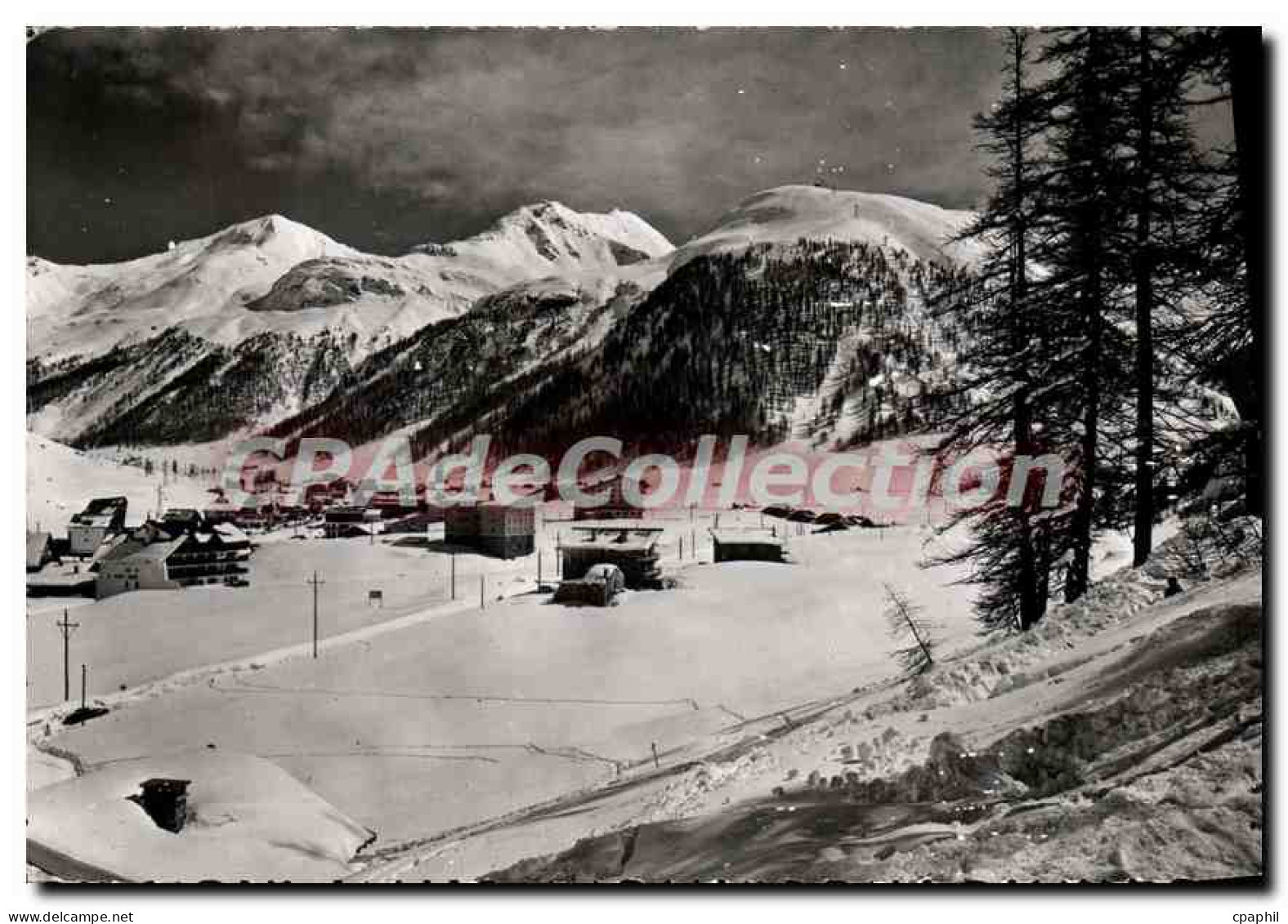 CPSM Val d'Isere Savoie la station et le Solaise
