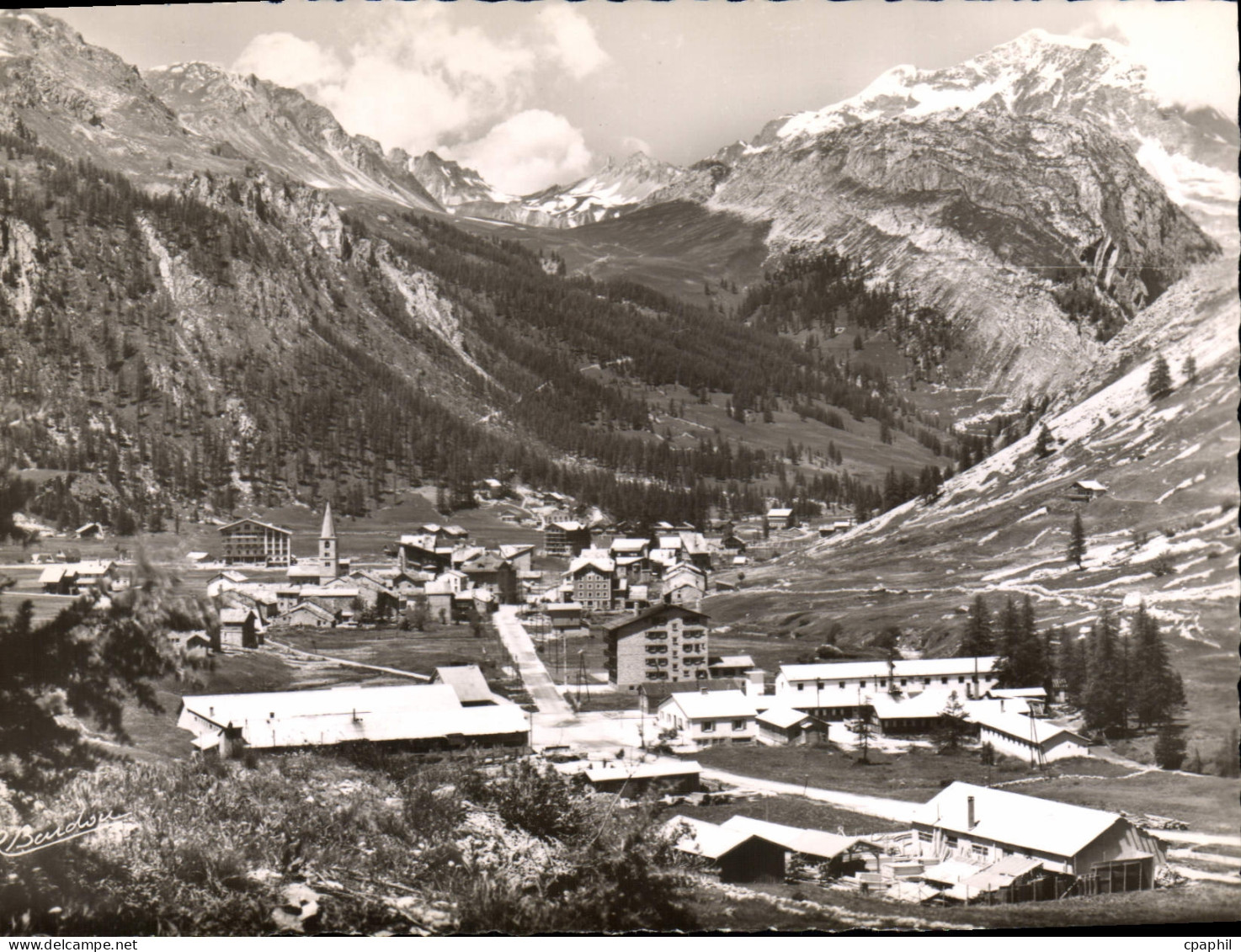 CPSM Val D'Isere Vue Generale