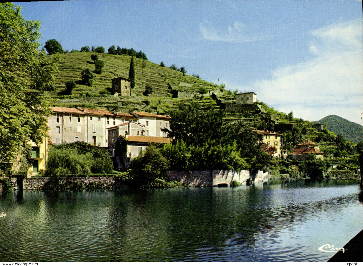 CPSM Valleraugue Le Coteau Du Ciel Et Le Lac