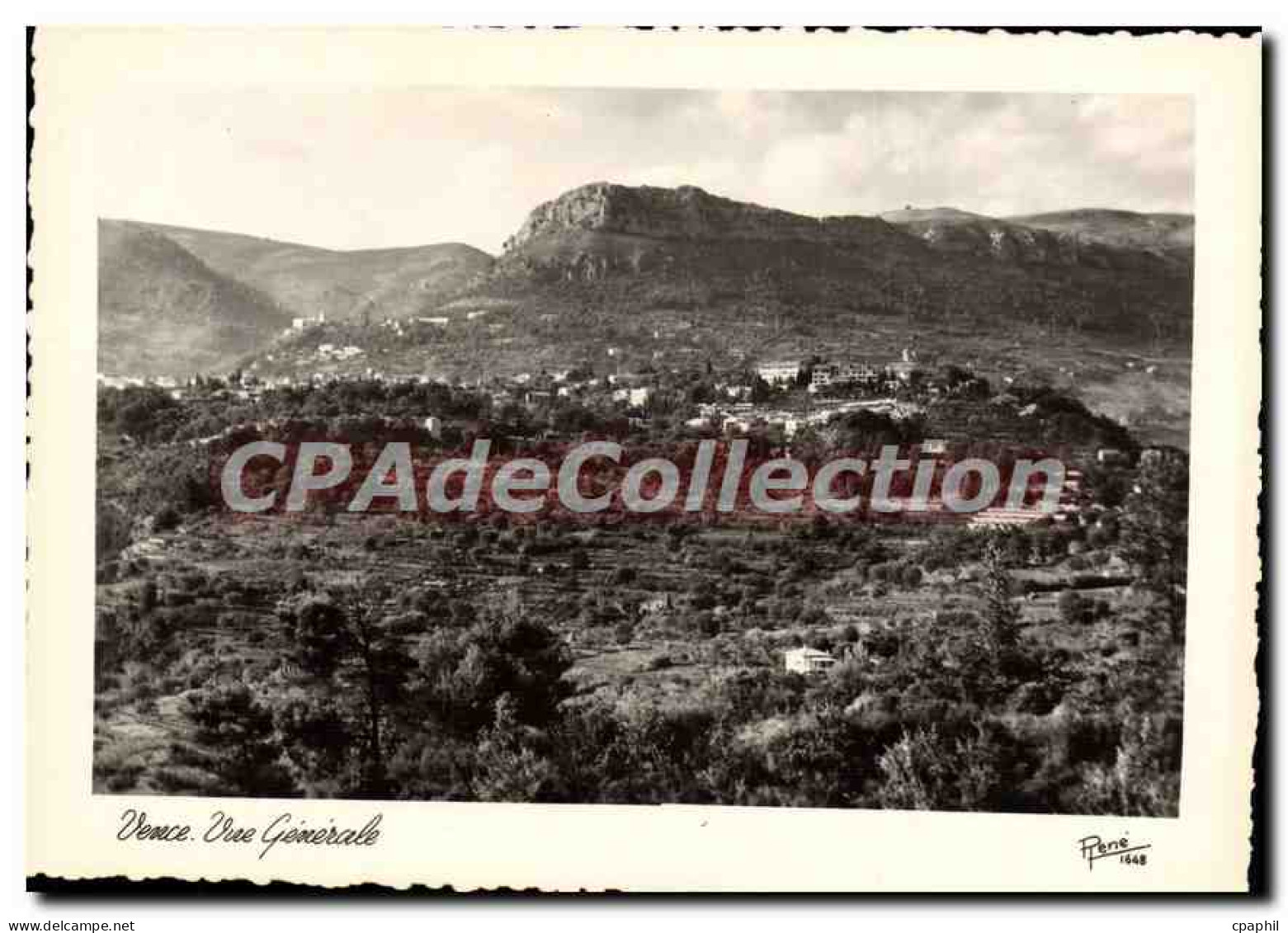 CPSM VENCE vue générale