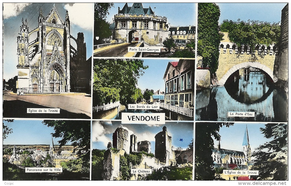 CPSM Vendôme vues multiples