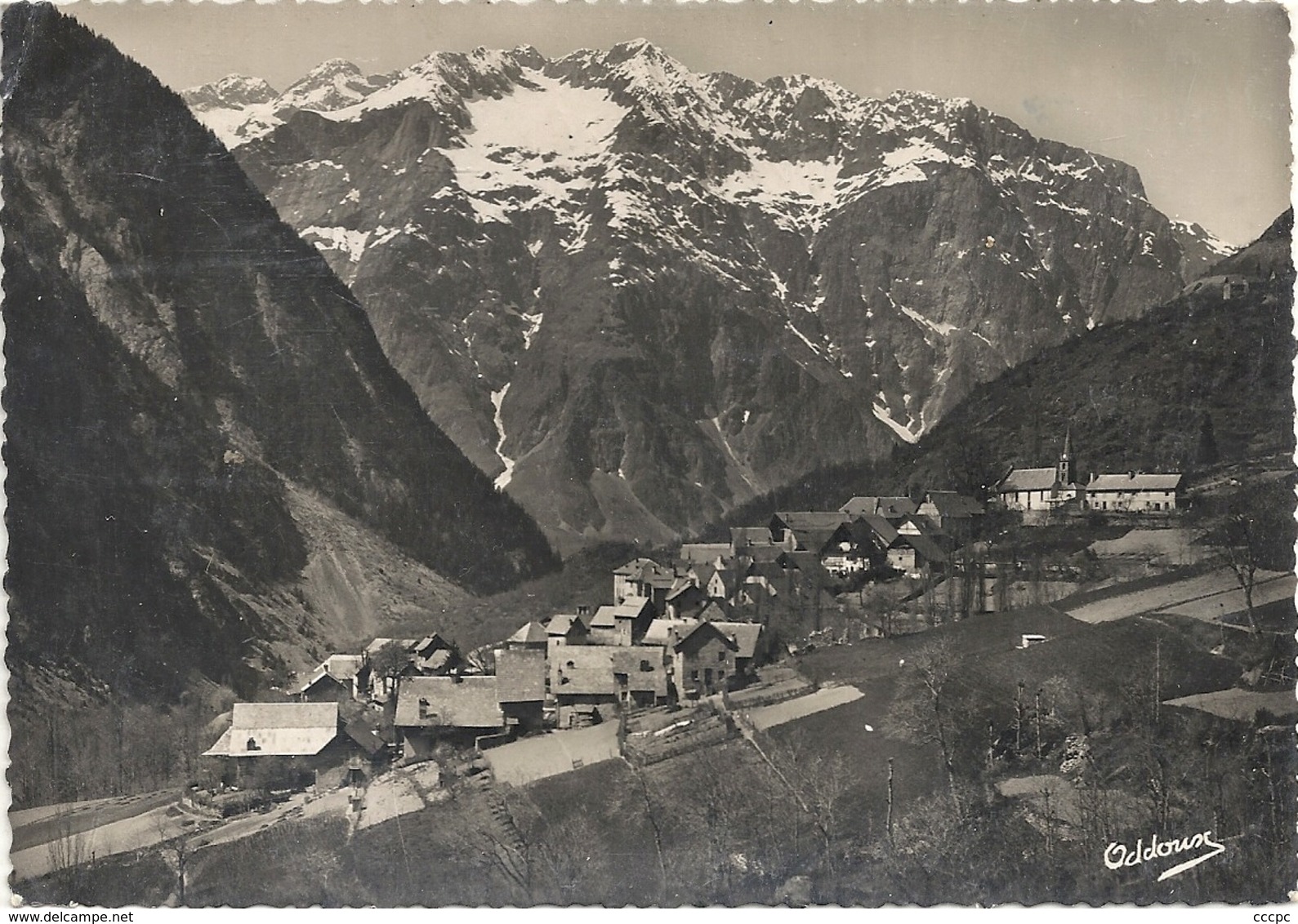 CPSM Vénosc et le Grand Rochail