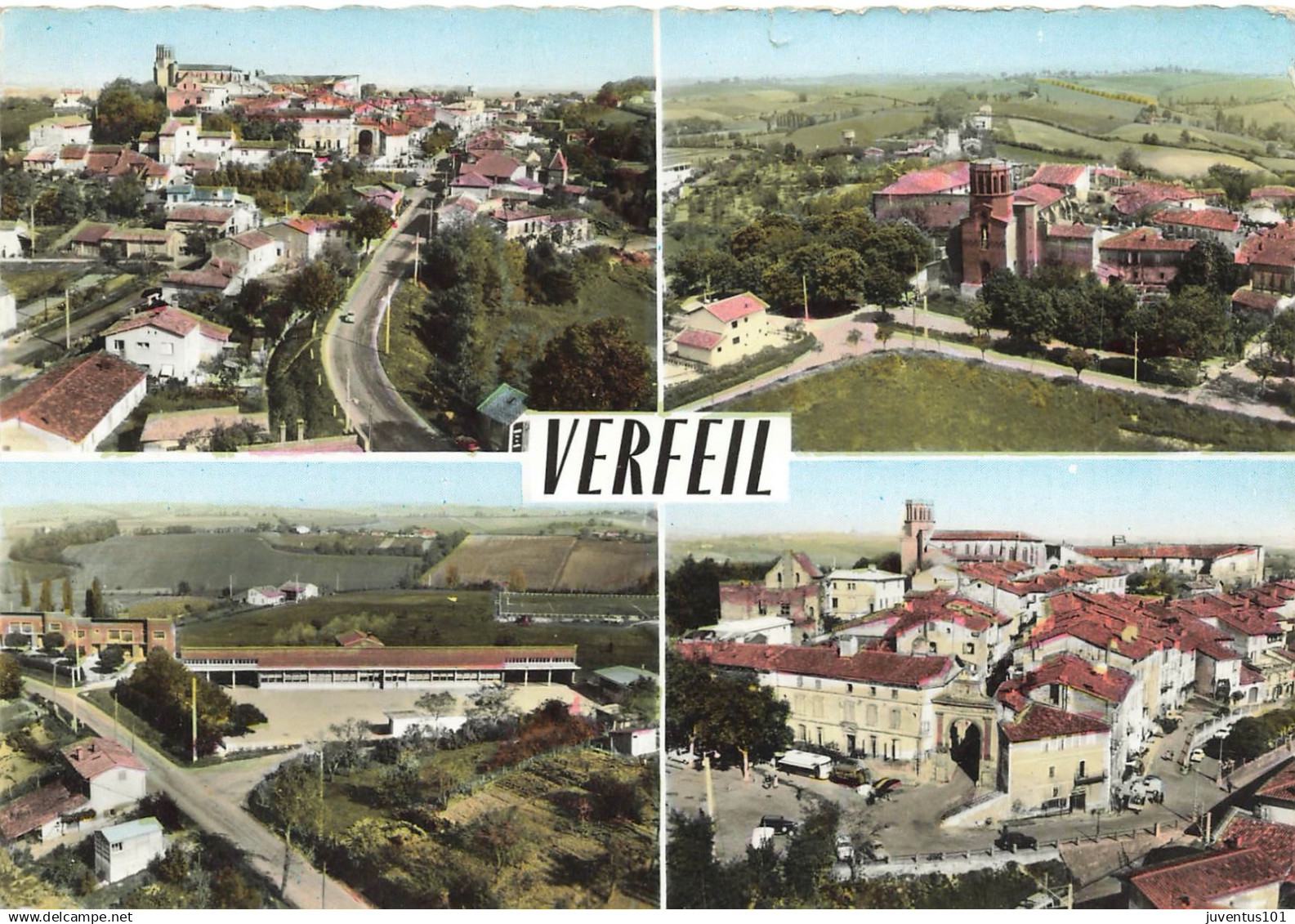 CPSM Verfeil-Multivues-Timbre      L4002