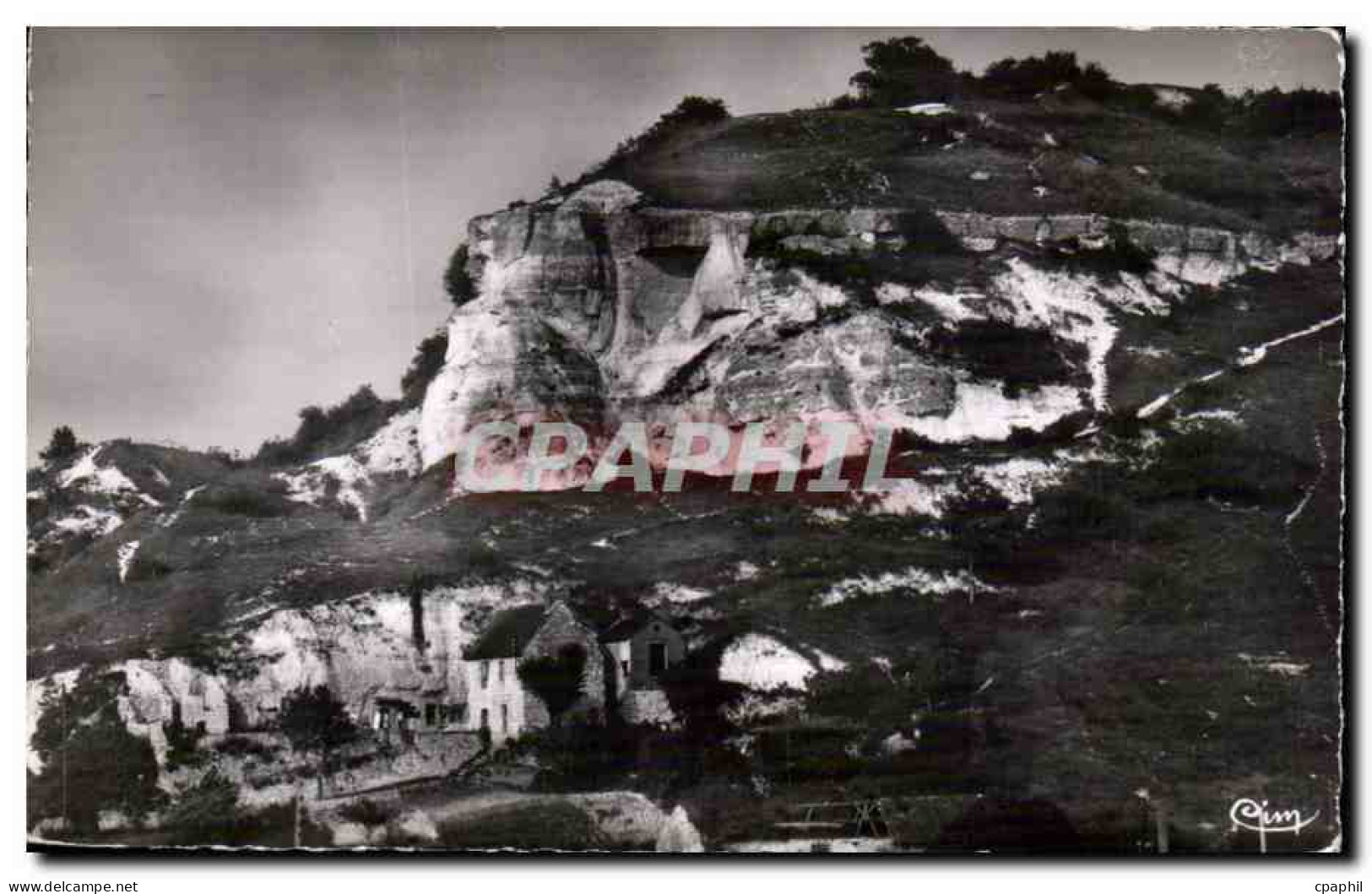 CPSM Vernon Les falaises