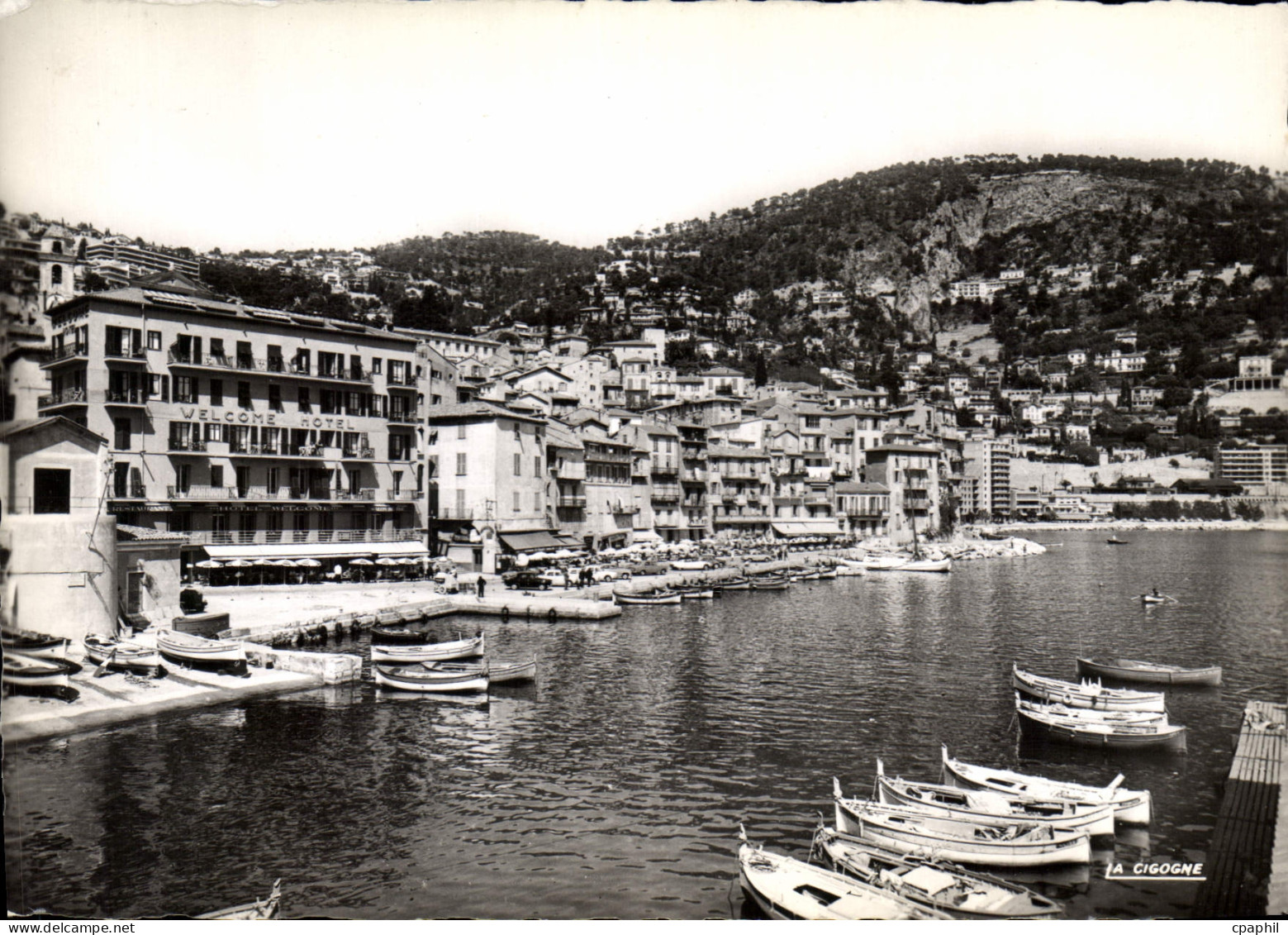 CPSM Villefranche sur Mer A M Le port