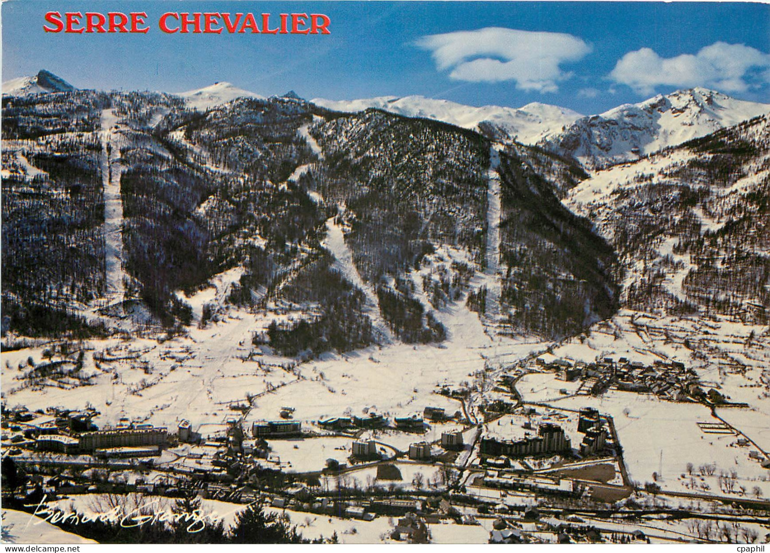 CPSM Villeneuve la Salle Serre Chevalier 1400 le Bez