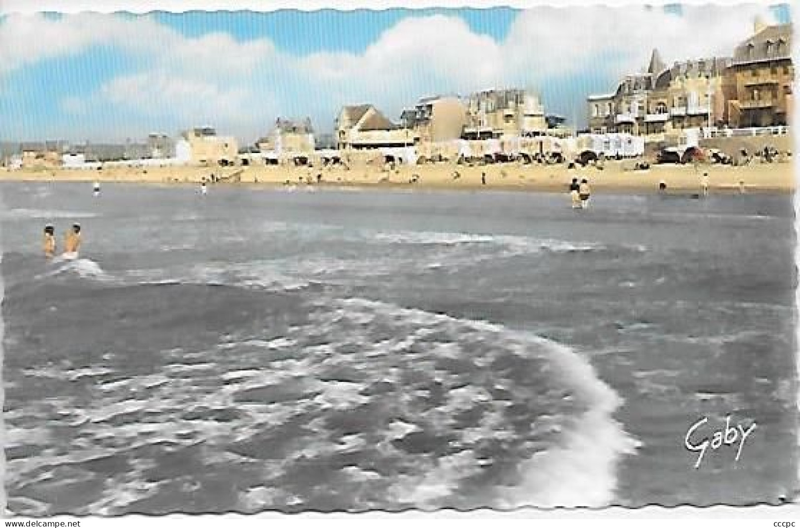 CPSM Villers-sur-Mer La Plage