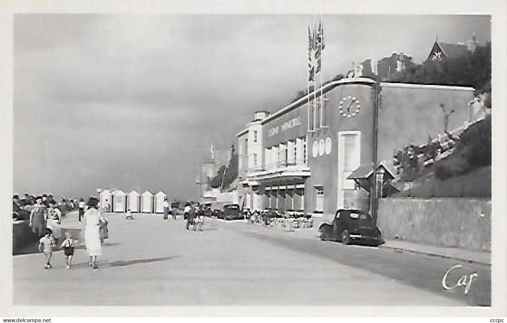 CPSM Villerville Le Casino Municipal