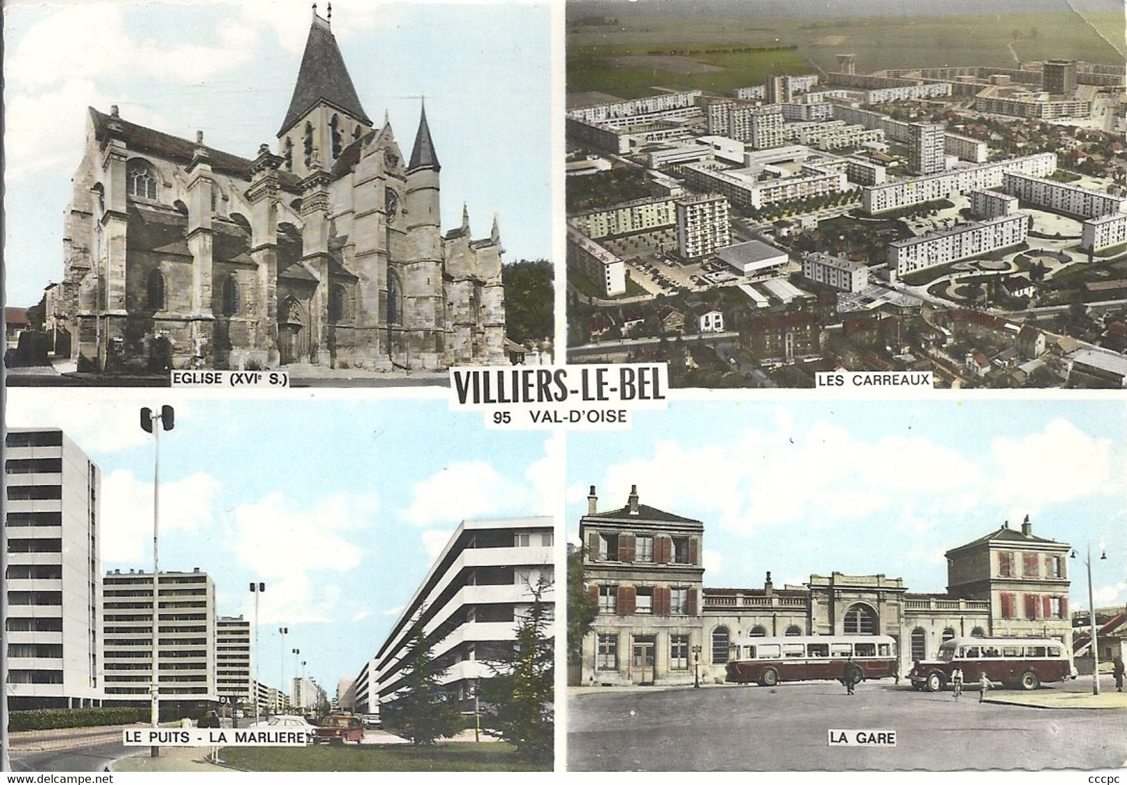 CPSM Villiers-le-Bel vues multiples