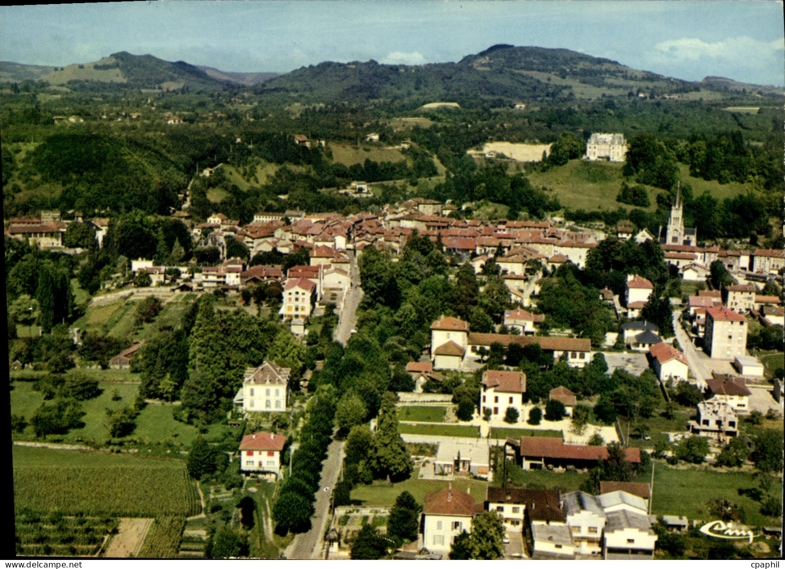CPSM Vinay Vue Generale Aerienne