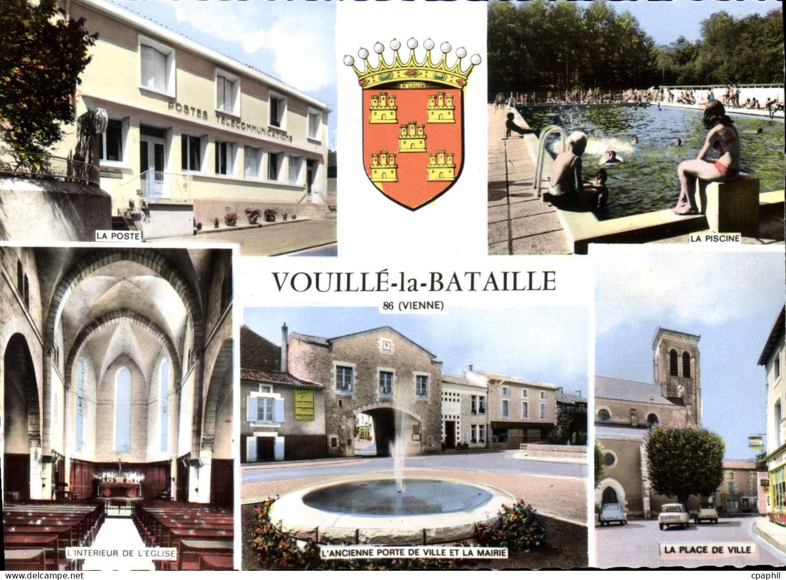 CPSM Vouillé-La-Bataille