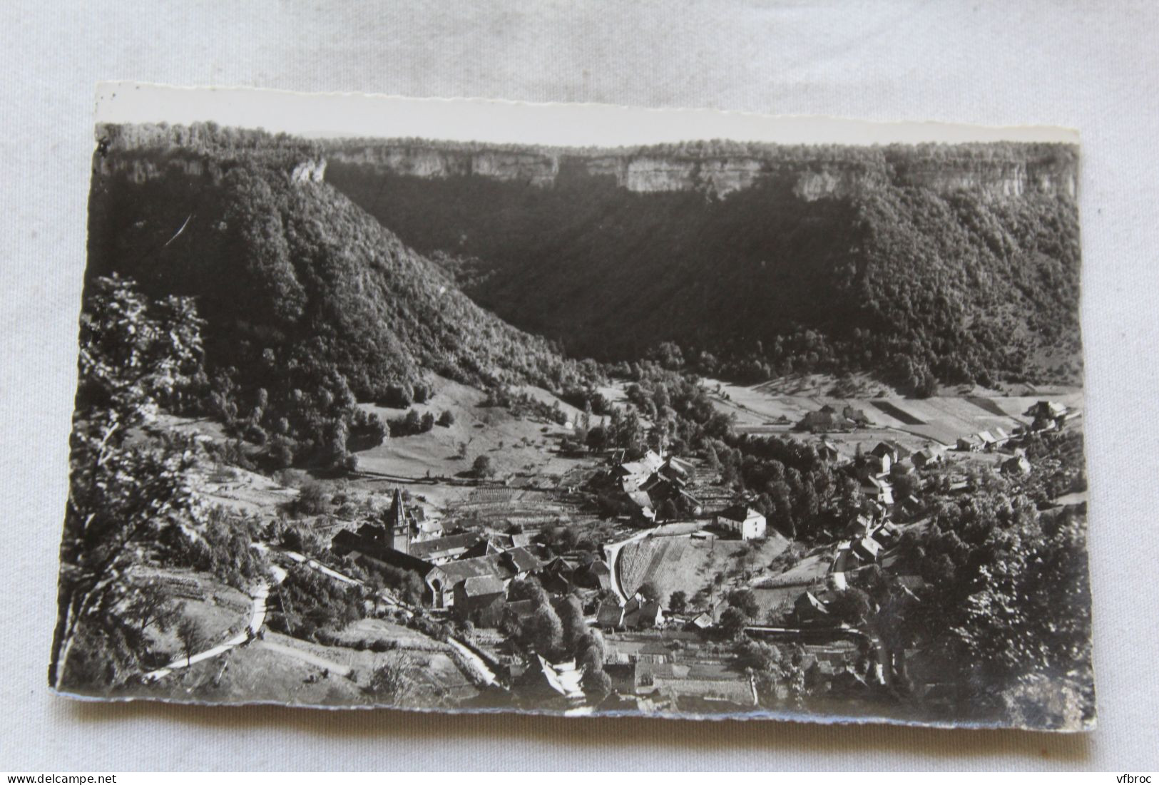 Cpsm, vue générale de Baume les Messieurs, Jura 39