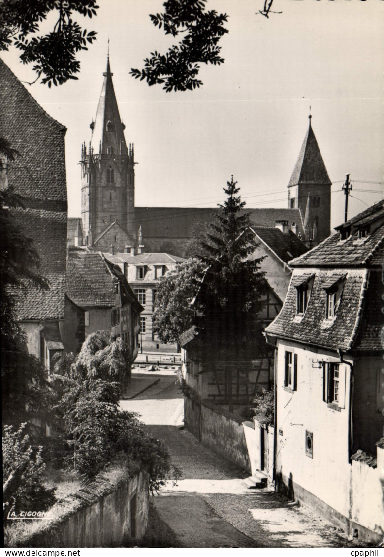 CPSM Wissembourg Bas Rhin Rue du Presbytere