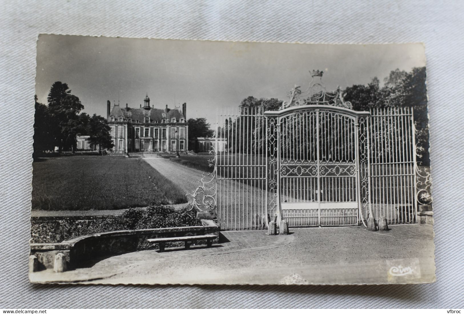 Cpsm, Yerres, château de la Grange, Essonne 91