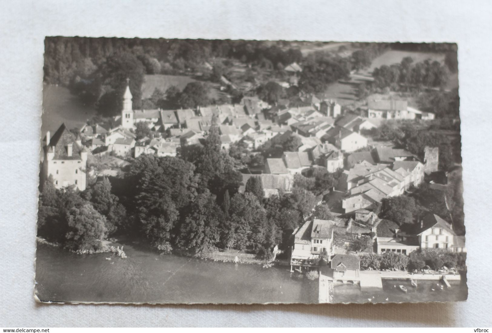 Cpsm, Yvoire et les bords du Léman, Haute Savoie 74