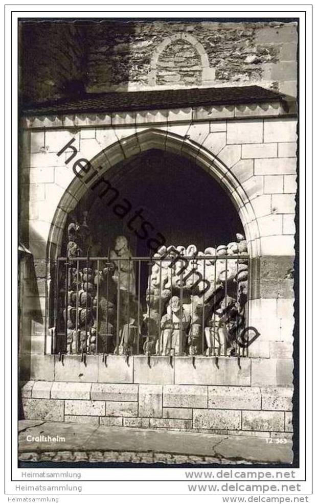 Crailsheim - Figurengruppe - Foto-AK