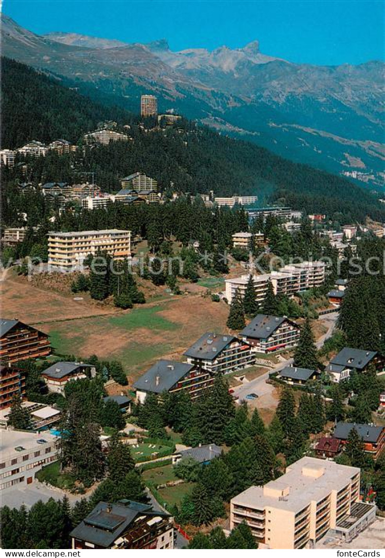 Crans-Montana Fliegeraufnahme