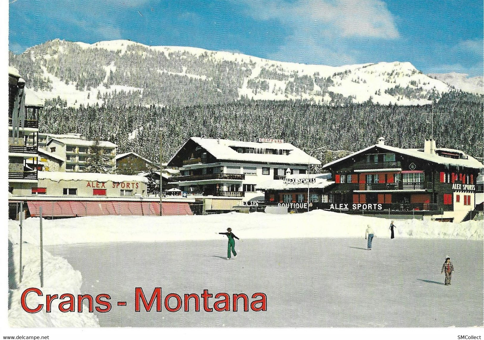 Crans Montana, la patinoire de Crans (GF3025)