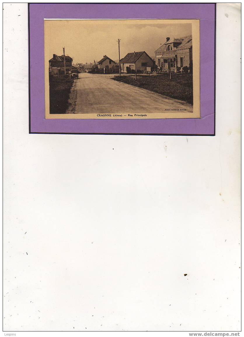 Craonne -- Rue principale