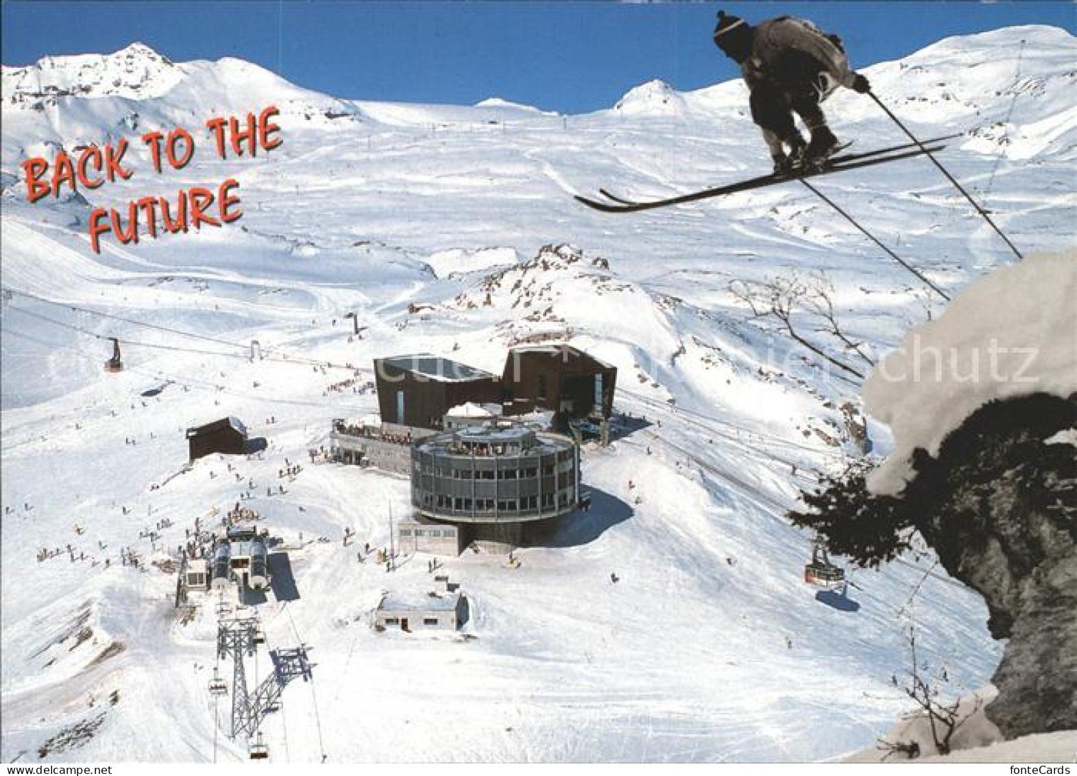 Crap Sogn Gion Zentrum Weisse Arena Laax Flims Falera