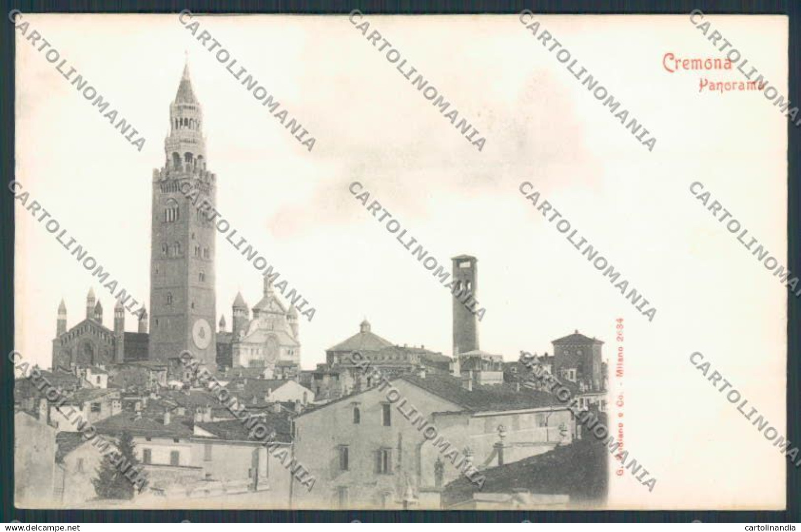Cremona cartolina RB1437