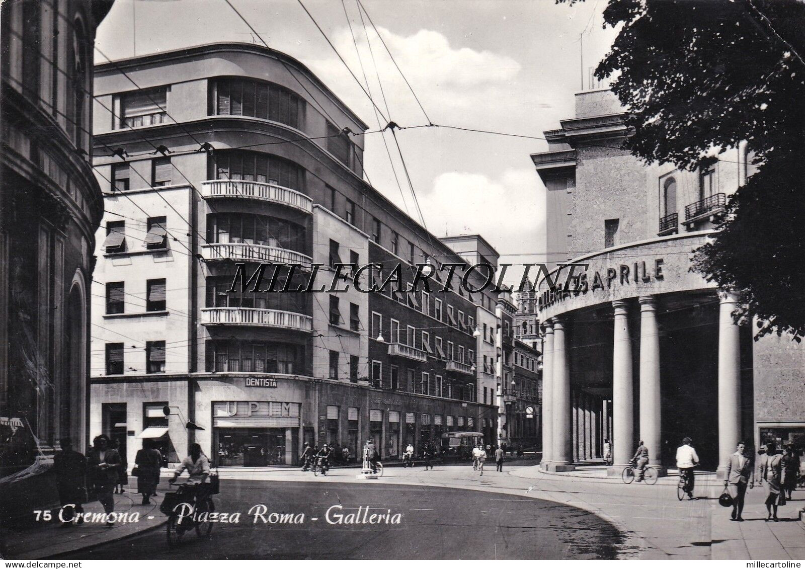 CREMONA: Piazza Roma - Galleria    1960