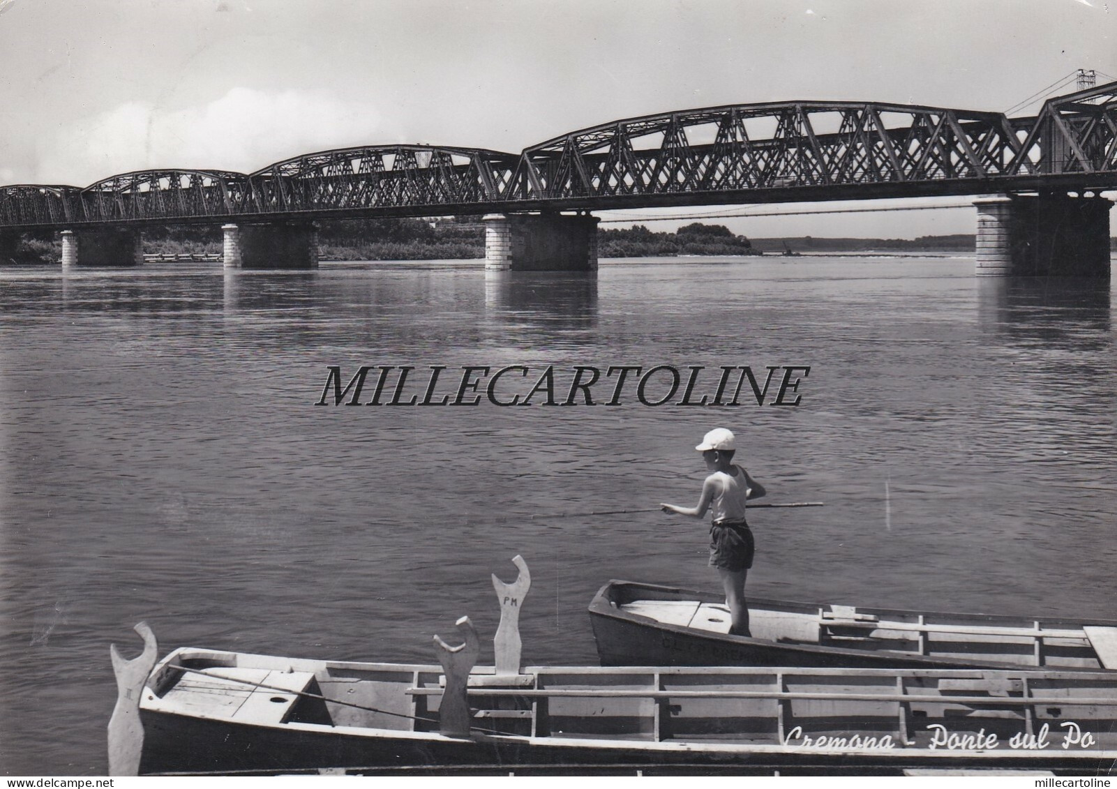 CREMONA: Ponte sul Po    1959