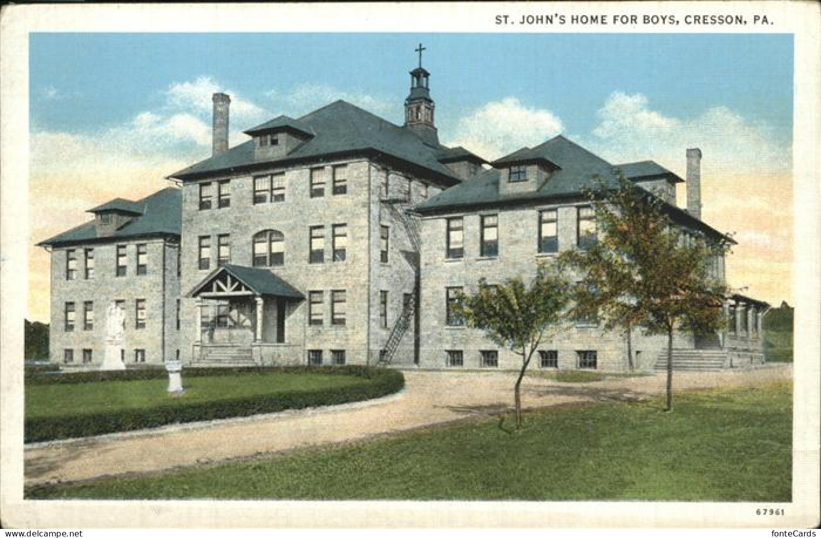 Cresson Pennsylvania St. John's Home for Boys