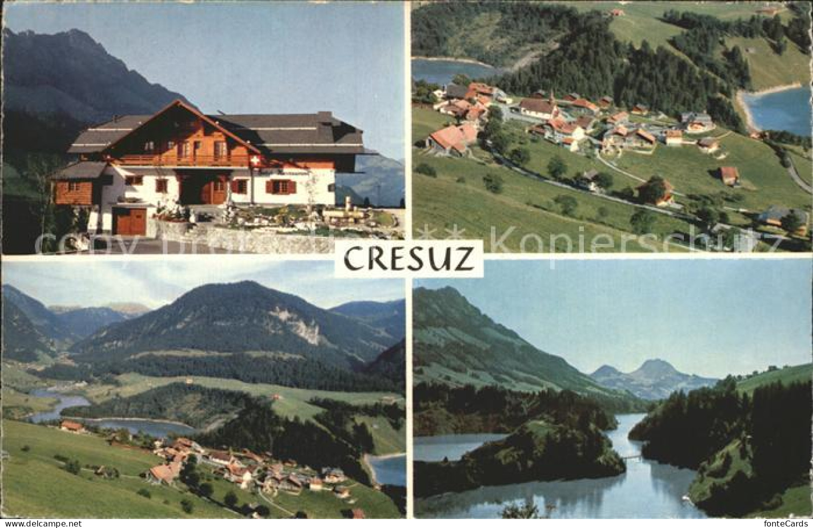 Cresuz Lac de Montsalvens  Vallè de la Jogne