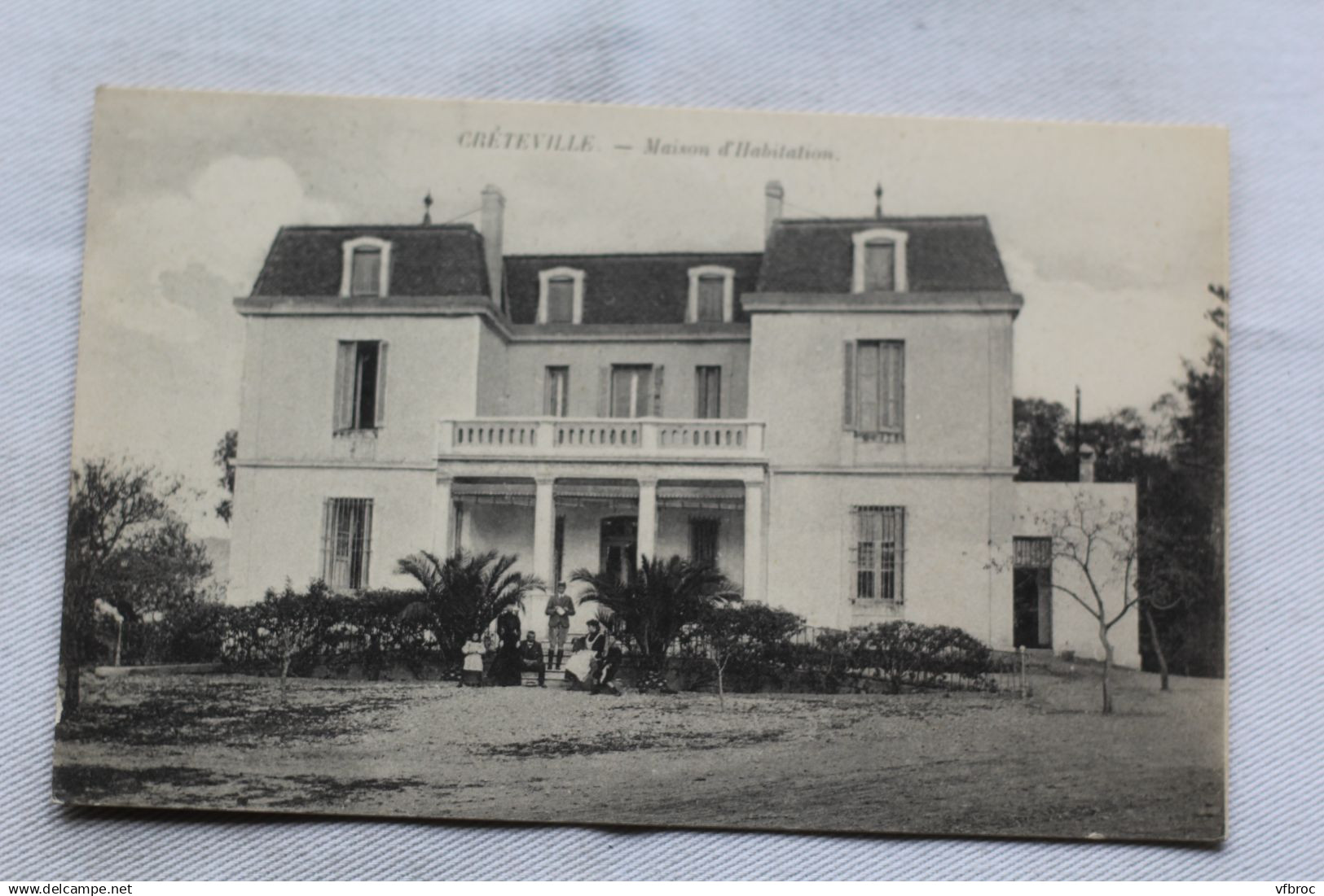 Créteville, maison d'habitation, Tunisie