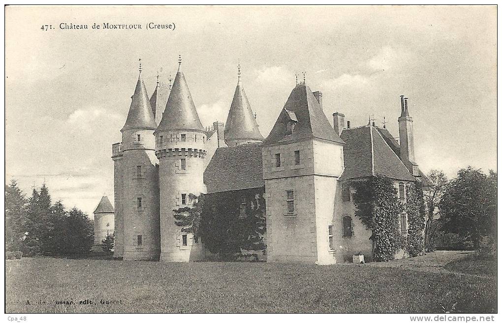 Creuse- Château de Montflour.