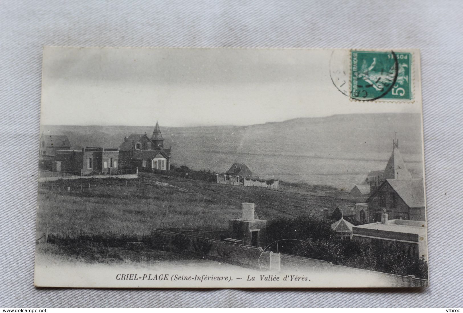 Criel sur mer, la vallée d'Yérès, Seine Maritime 76